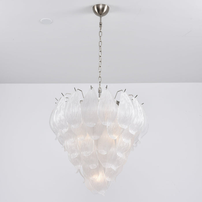 Tuliva Glass Chandelier Vakkerlight