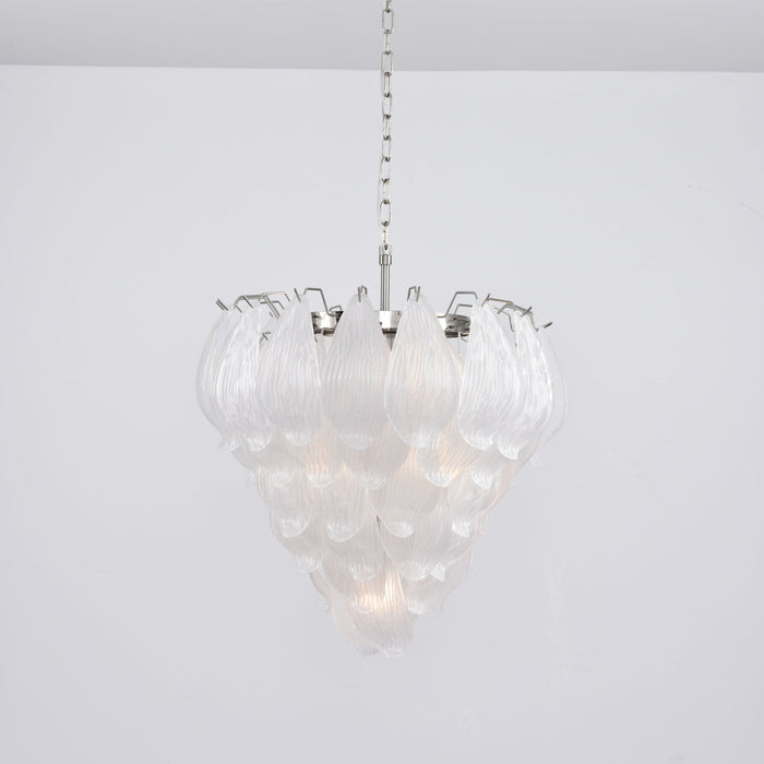 Tuliva Glass Chandelier Vakkerlight