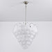 Tuliva Glass Chandelier Vakkerlight
