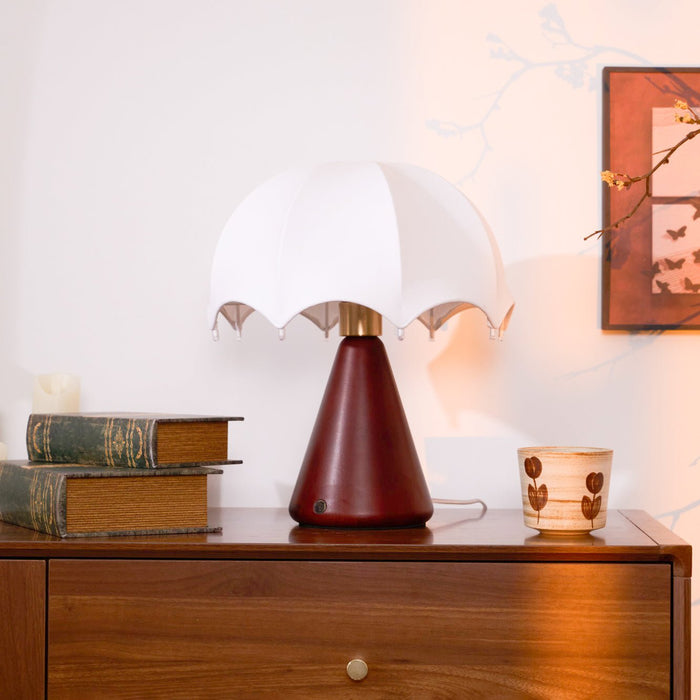 Umbrella Silk Table Lamp