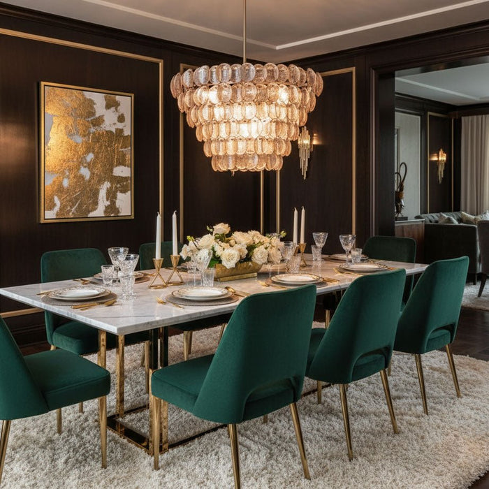 Uroko Large Chandelier Vakkerlight
