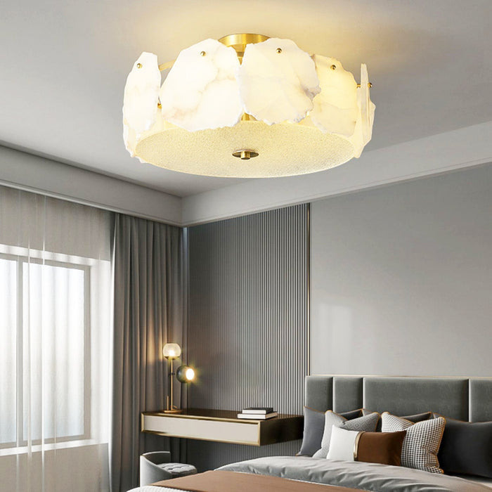 Valeria Alabaster Ceiling Lamp Vakkerlight