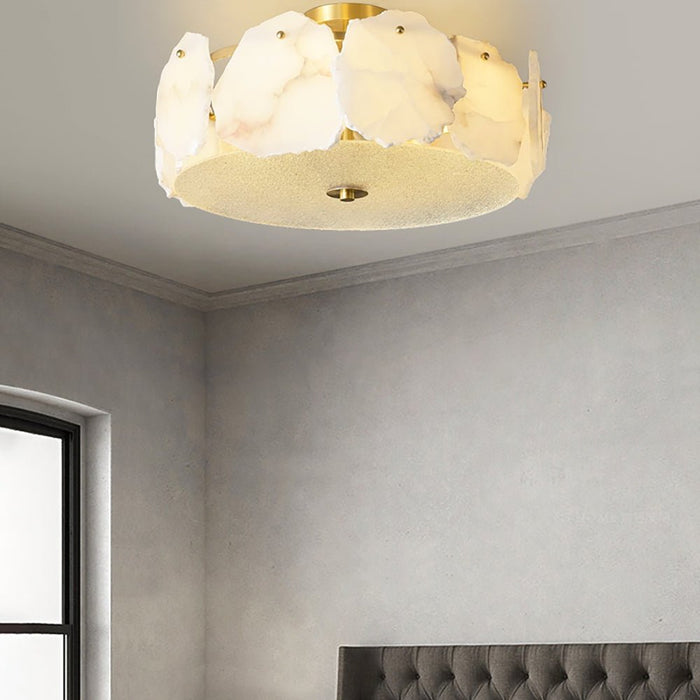 Valeria Alabaster Ceiling Lamp Vakkerlight