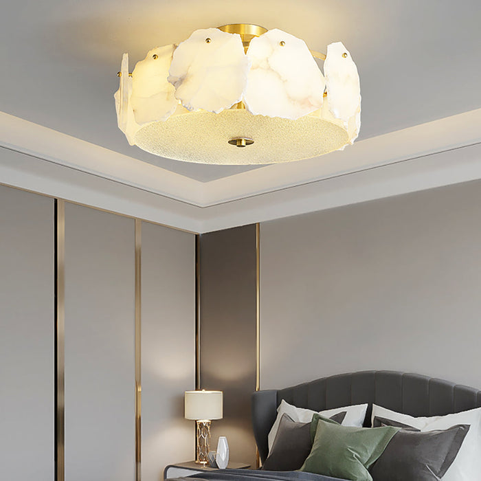 Valeria Alabaster Ceiling Lamp Vakkerlight