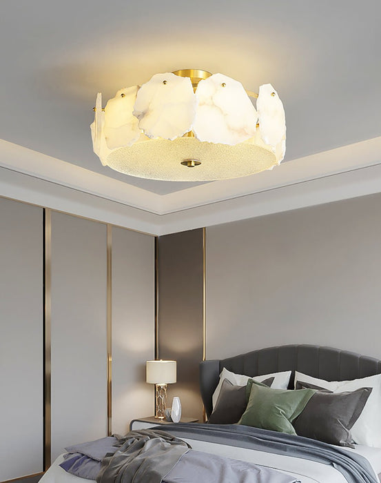 Valeria Alabaster Ceiling Lamp Vakkerlight