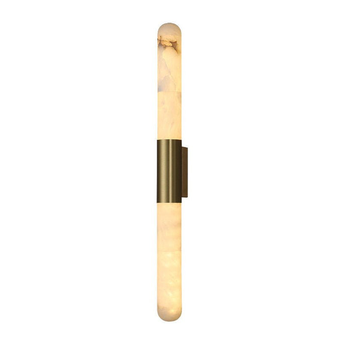 Velin Alabaster Tube Wall Sconce Vakkerlight
