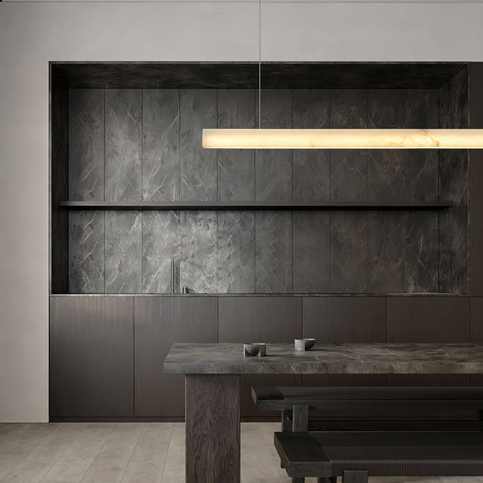 Velmore Linea Alabaster Pendant Lamp Vakkerlight