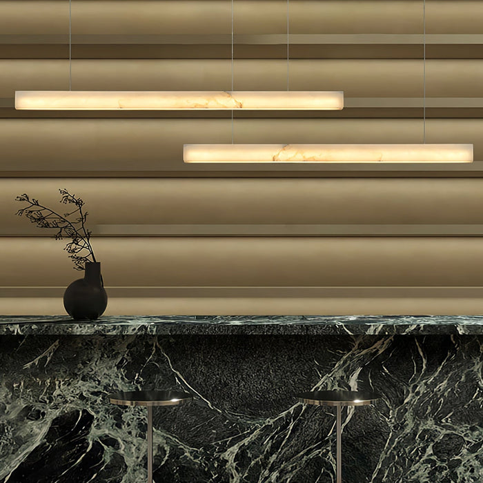 Velmore Linea Alabaster Pendant Lamp Vakkerlight