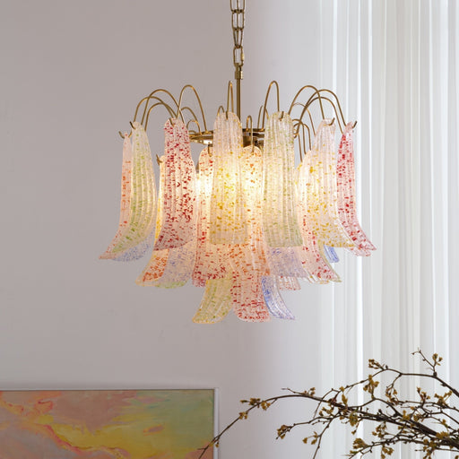 Venini Glass Chandelier Vakkerlight