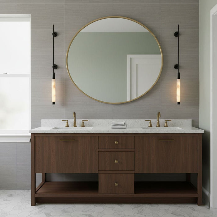 Verita Alabaster Wall Sconce Vakkerlight