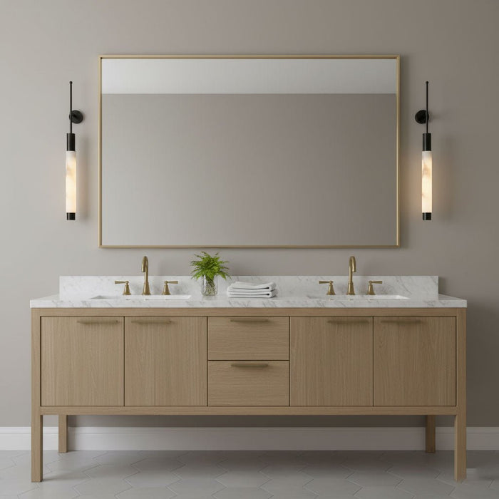 Verita Alabaster Wall Sconce Vakkerlight