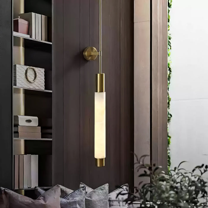 Verita Alabaster Wall Sconce Vakkerlight
