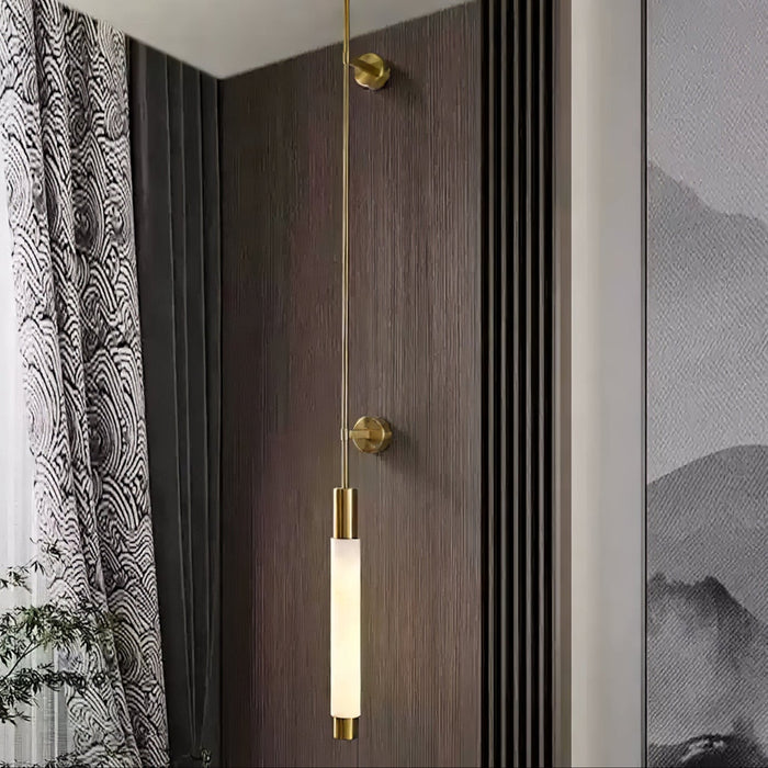 Verita Alabaster Wall Sconce Vakkerlight