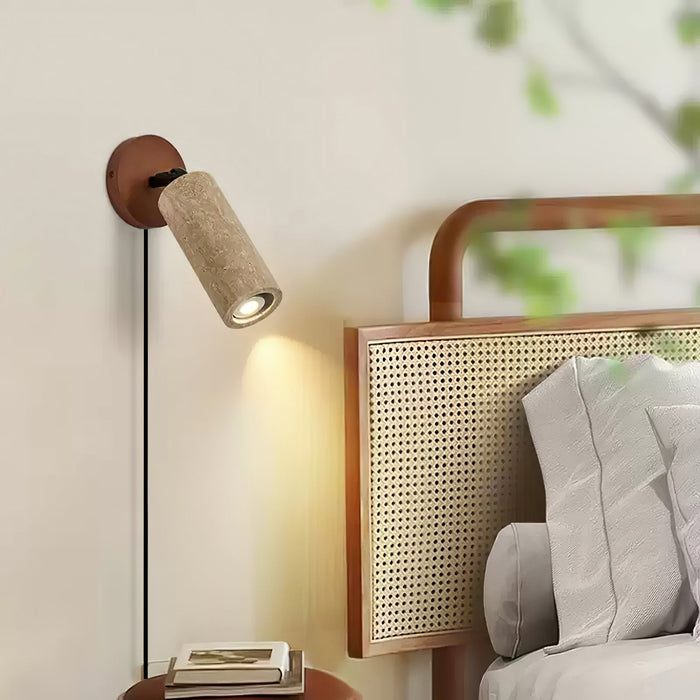 Versa Stone Adjustable Plug-in Wall Light Vakkerlight