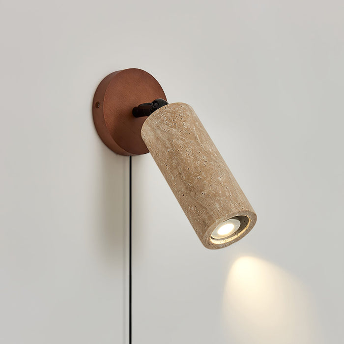 Versa Stone Adjustable Plug-in Wall Light Vakkerlight