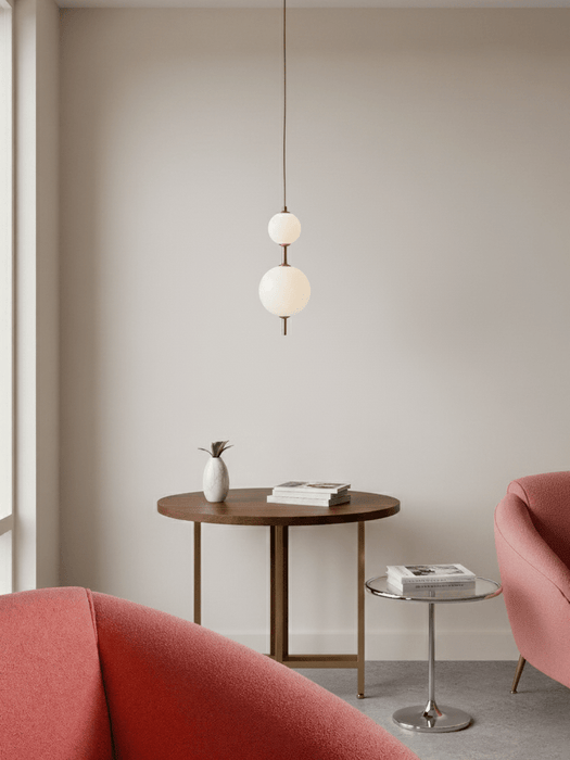 Vertical Globe Pendant Lamp Vakkerlight