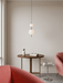 Vertical Globe Pendant Lamp Vakkerlight