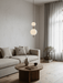 Vertical Globe Pendant Lamp Vakkerlight