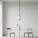 Vertical Globe Pendant Lamp Vakkerlight