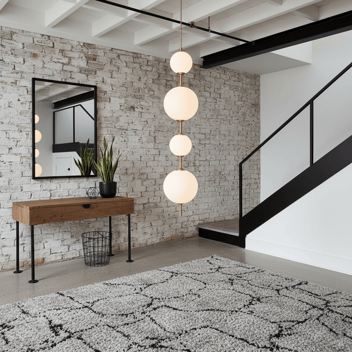 Vertical Globe Pendant Lamp Vakkerlight