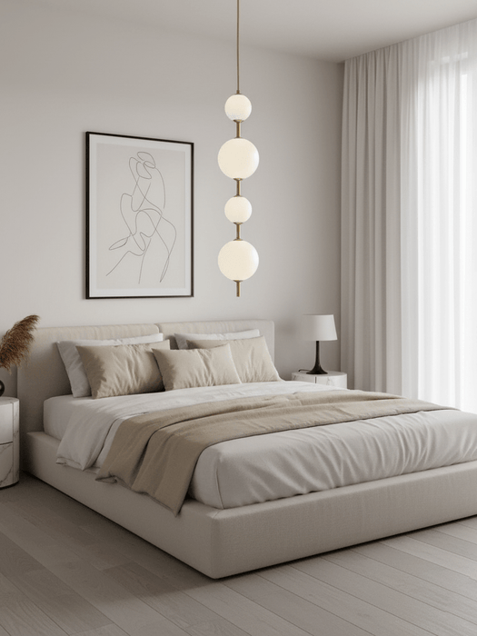Vertical Globe Pendant Lamp Vakkerlight