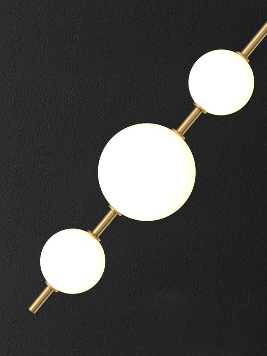Vertical Globe Pendant Lamp Vakkerlight