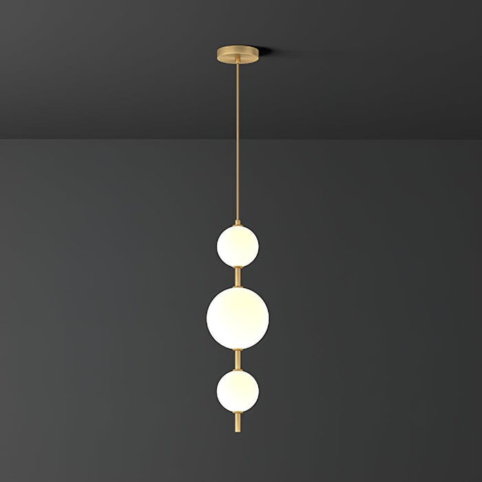 Vertical Globe Pendant Lamp Vakkerlight