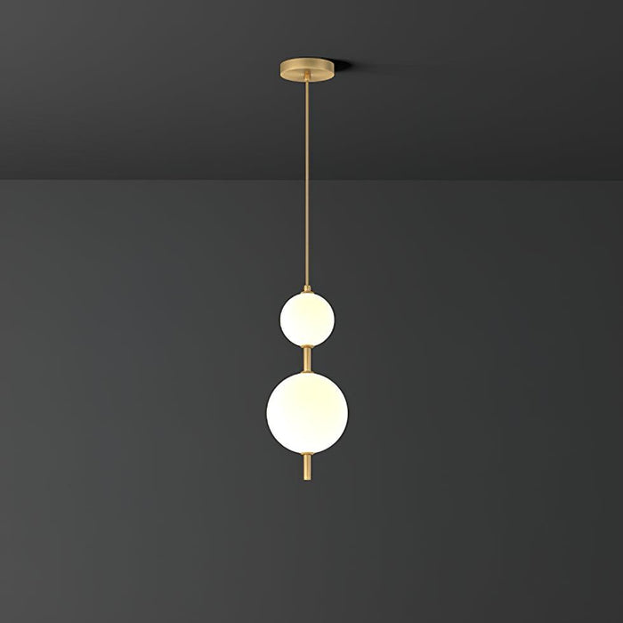 Vertical Globe Pendant Lamp Vakkerlight