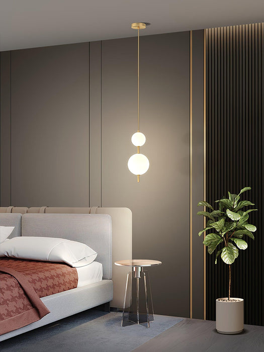 Vertical Globe Pendant Lamp Vakkerlight