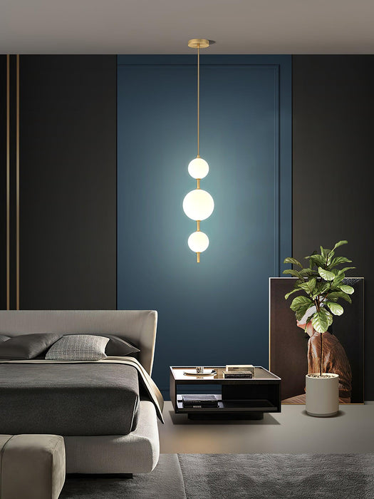 Vertical Globe Pendant Lamp Vakkerlight