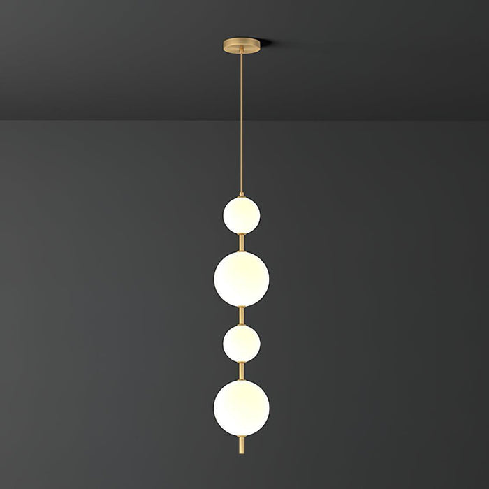 Vertical Globe Pendant Lamp Vakkerlight