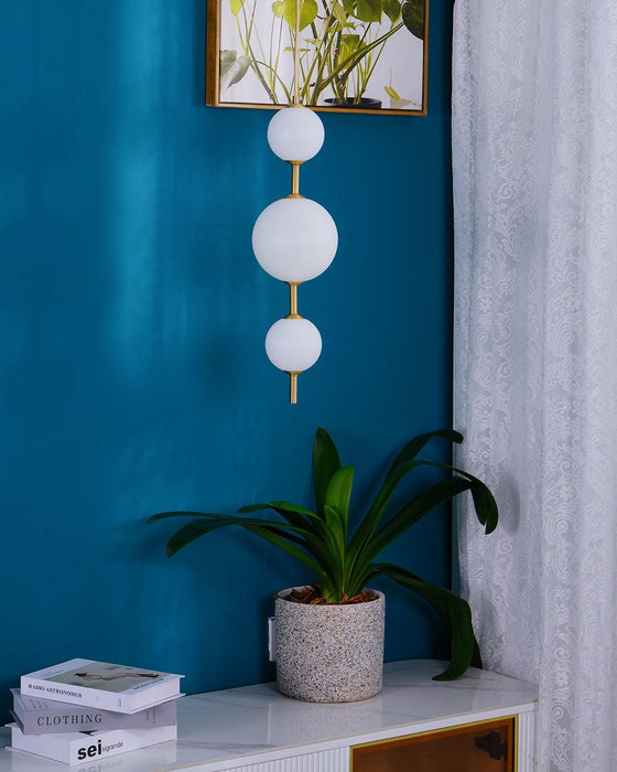 Vertical Globe Pendant Lamp Vakkerlight