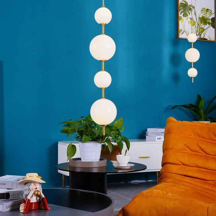 Vertical Globe Pendant Lamp Vakkerlight