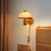 Mushroom Wood Wall Lamp Vakkerlight