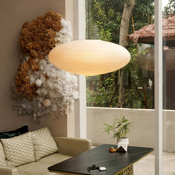 Akari Oval Pendant Light 19.7"