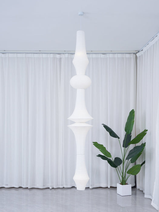 Rice Paper E Pendant Light