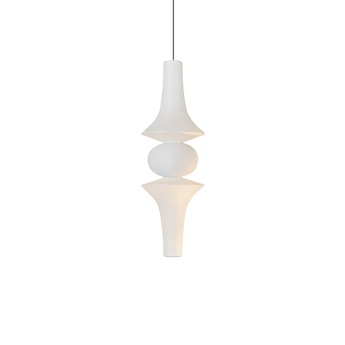 Rice Paper E Pendant Light