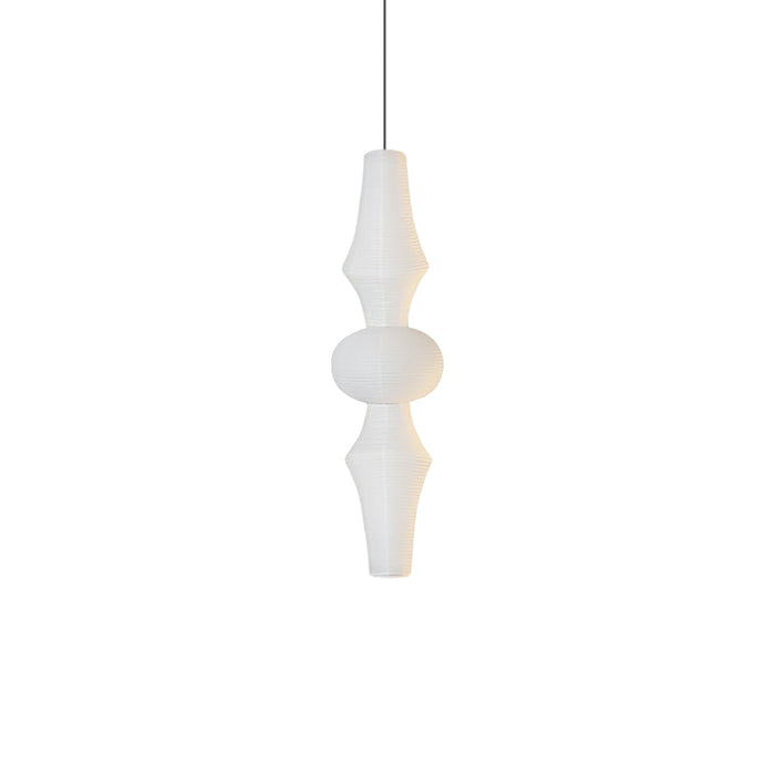 Rice Paper E Pendant Light