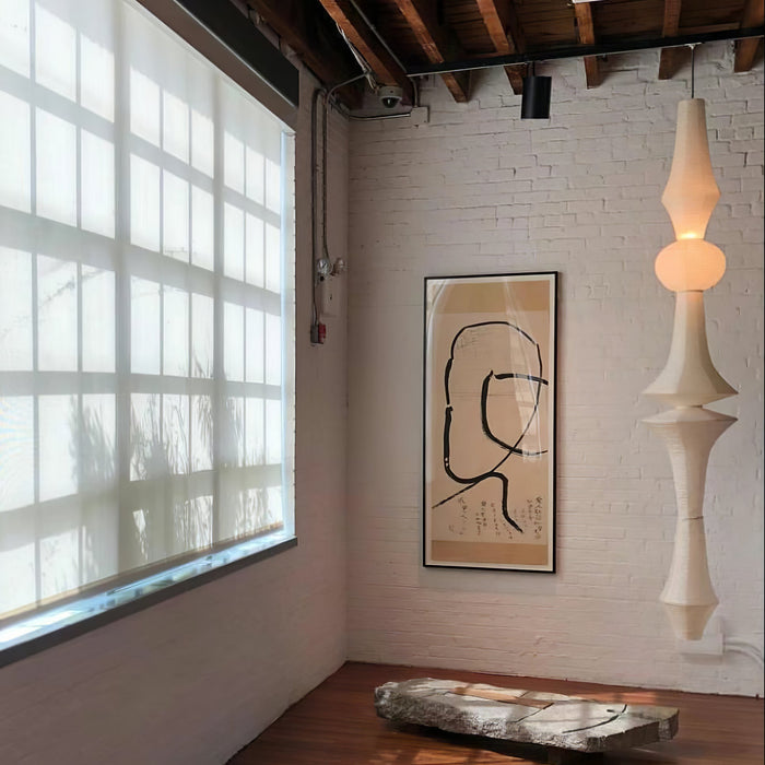 Rice Paper E Pendant Light