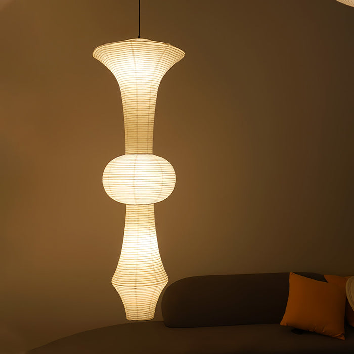 Rice Paper E Pendant Light