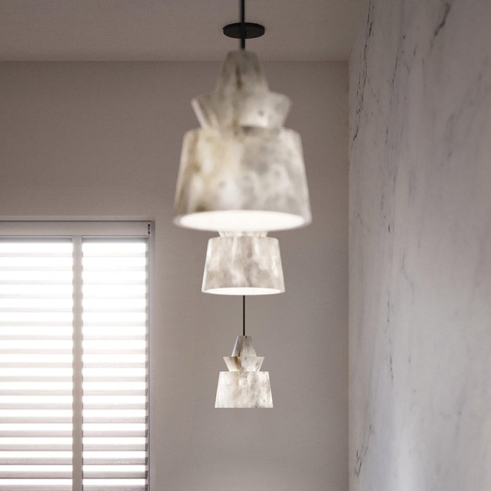 Strata Alabaster Pendant Light Vakkerlight