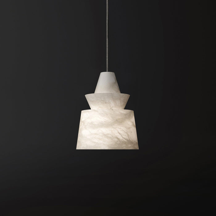 Strata Alabaster Pendant Light Vakkerlight