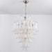 White Cloud Glass Petals Chandelier Vakkerlight