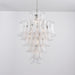 White Cloud Glass Petals Chandelier Vakkerlight