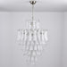 White Cloud Glass Petals Chandelier Vakkerlight