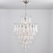 White Cloud Glass Petals Chandelier Vakkerlight
