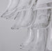 White Cloud Glass Petals Chandelier Vakkerlight