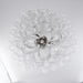 White Cloud Glass Petals Chandelier Vakkerlight