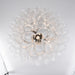White Cloud Glass Petals Chandelier Vakkerlight