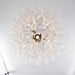 White Cloud Glass Petals Chandelier Vakkerlight